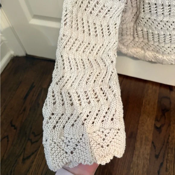 American Eagle Boho Crochet Sweater - Picture 4 of 4